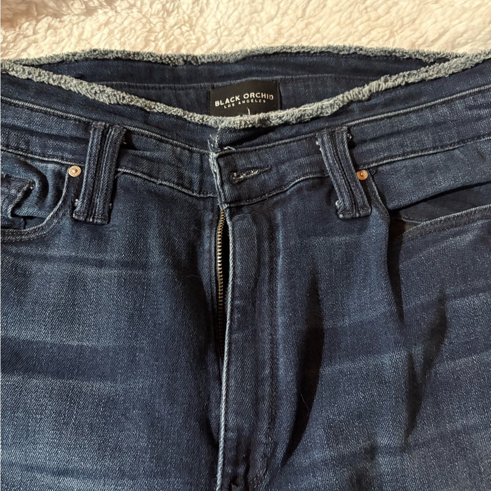 Black Orchid Dark Blue Men's Jeans